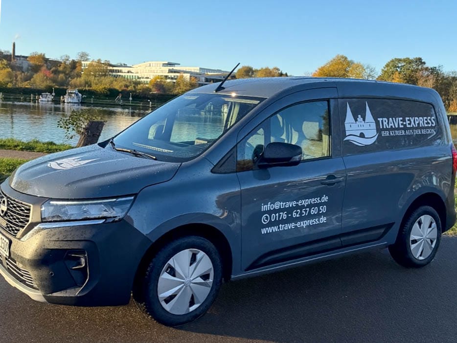 Trave-Express Kurierfahrzeug in Lübeck